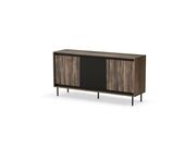 Комод HALMAR SWING KM-1 орех/черный..