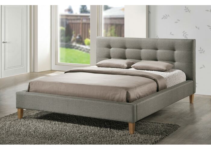 Двуспальная кровать Signal TEXAS (серый) 160/200
