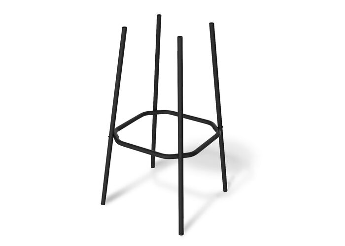 Каркас стула Sheffilton SHT-S48 артикул КС-48 черный муар (ЗАКАЗ КРАТНО 4 ШТ)