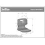 Кресло компьютерное Sheffilton SHT-ST58/S155 a5-7 серый/черный