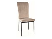 Стул SIGNAL VIGO Velvet Bluvel 40 темно-бежев..